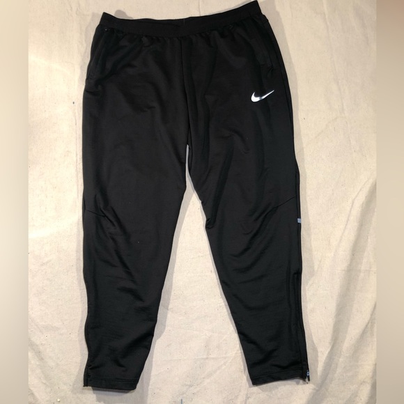 Nike Phenom Running Pants Silk Stretchy Sweatpants - Picture 1 of 6